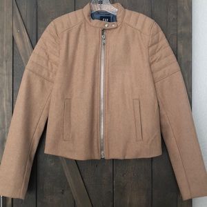 Gap wool motorcycle style jacket